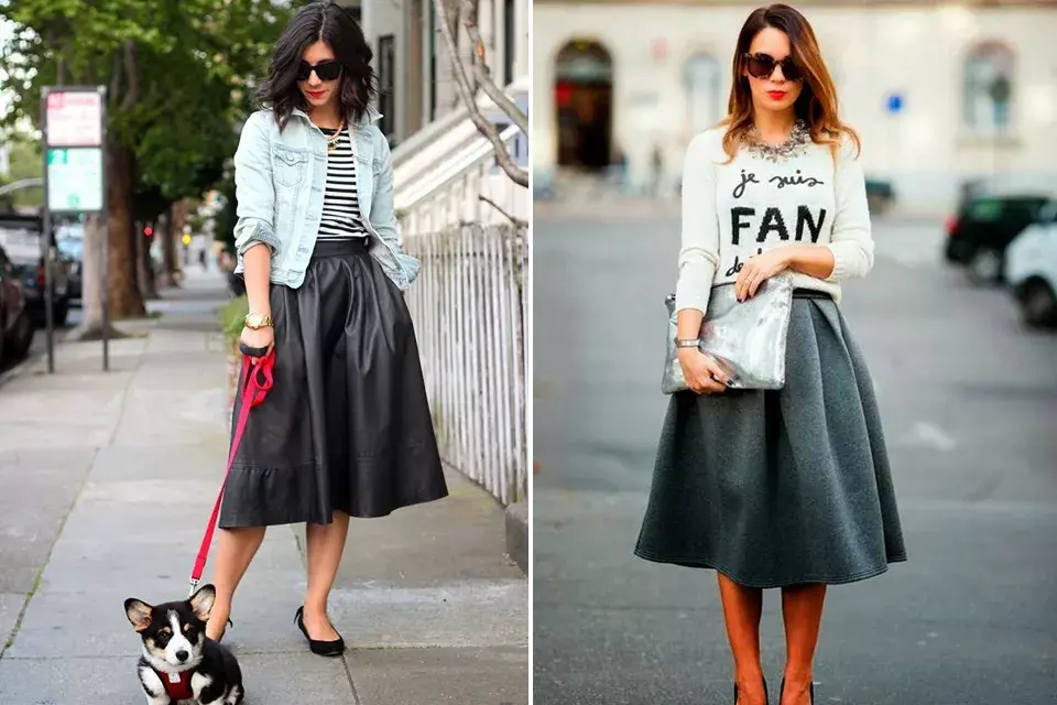 Estampados, vuelo, géneros y texturas son las variantes  para lograr un look que resalte tu figura