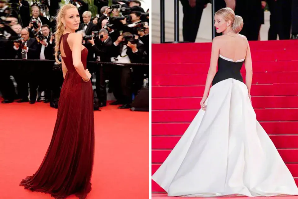 Blake Lively destila glamour a la hora de posar en la red carpet. Su clásica miradita por encima del hombro asegura su posterior aparición en todos los sitios de moda. Eso sí, a practicarla mucho, sino podés parecer Linda Blair en el Exorcista