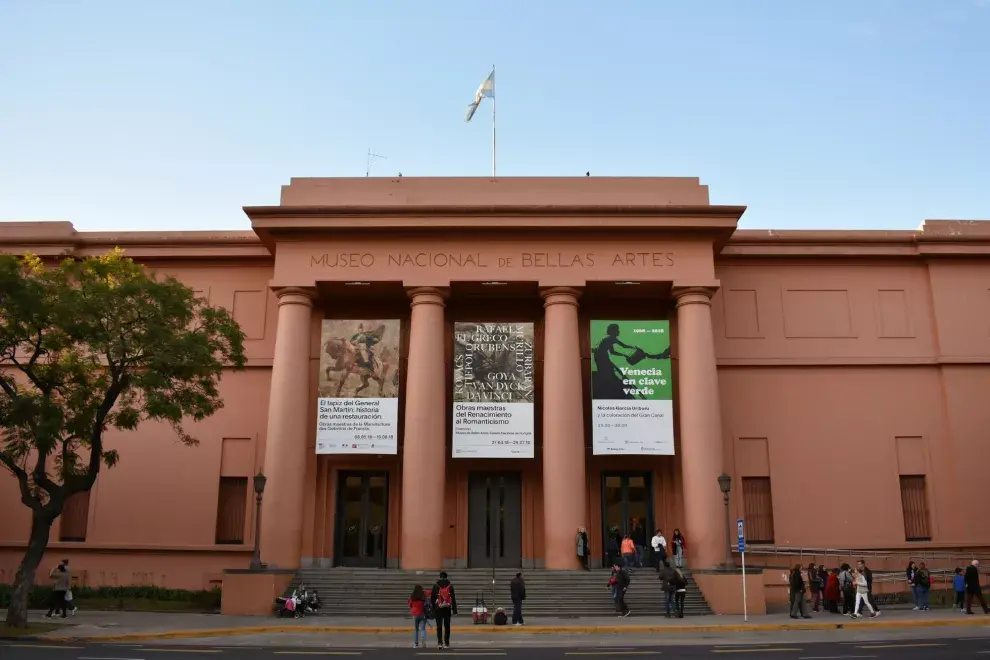 Bellas Artes, en Recoleta.