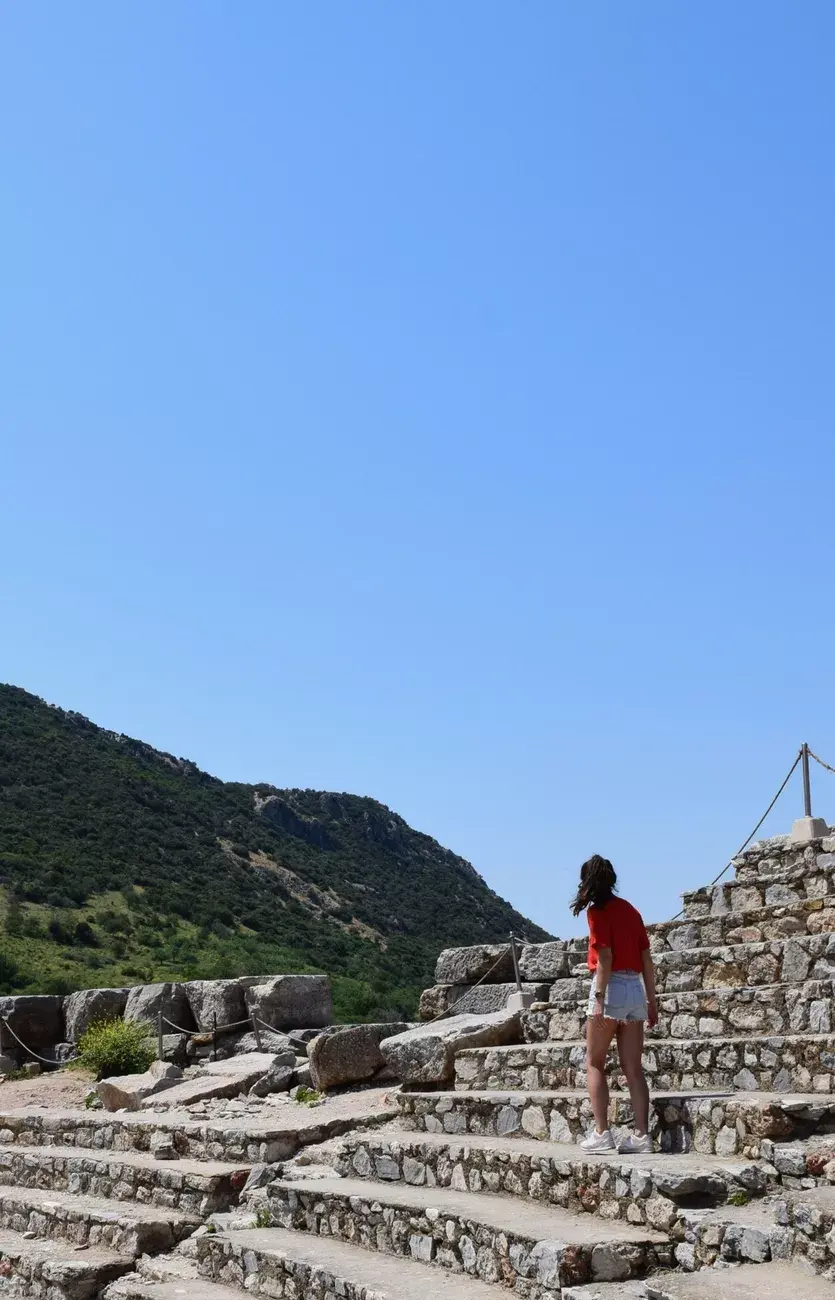 Las ruinas de Éfeso, uno de los sitios arqueológicos más importantes del mundo