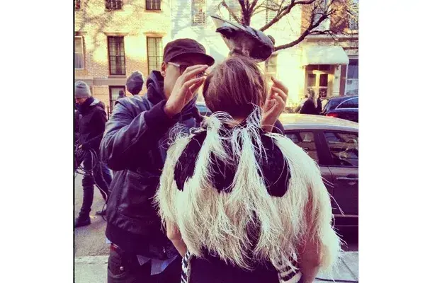 Vogue publicó esta imagen en Instagram para despejar las dudas