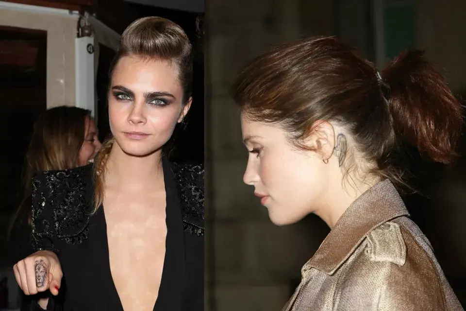 Cara Delevigne muestra orgullosa el leoncito tatuado en su dedo índice