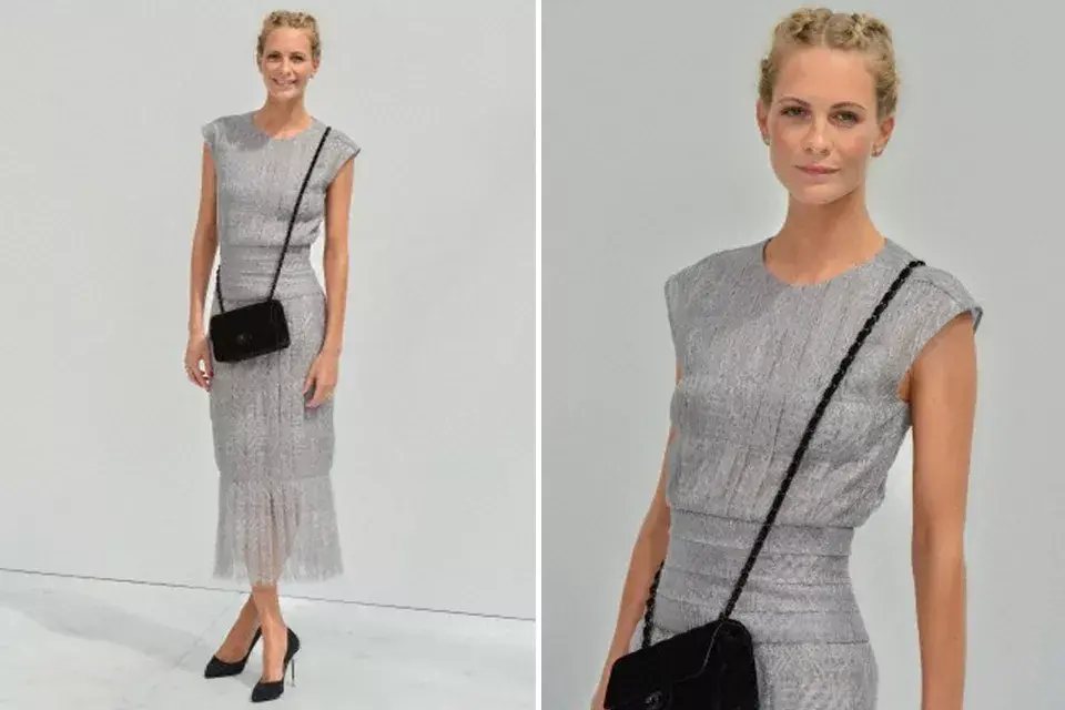 Poppy Delevingne es una de las modelos e it girls que más acompañan a la marca. Clásica y distinguida, opta por los modelos más ladylike