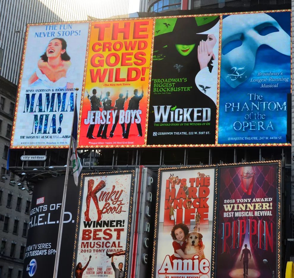 Los shows de Broadway, una visita obligada para los viajeros que visitan Nueva York
