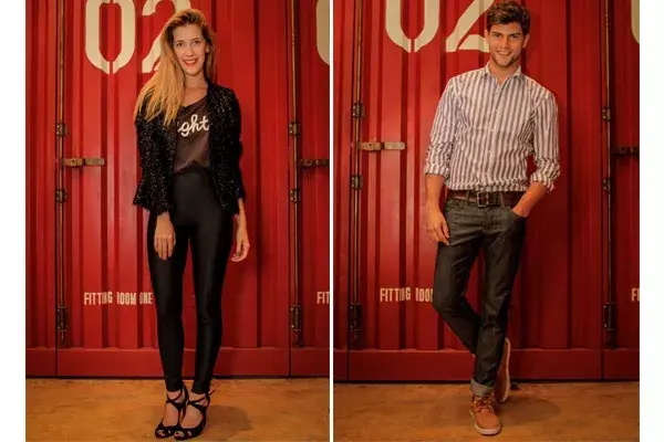 Clara Alonso y Diego Domínguez, dos de los protagonistas de Violetta, estuvieron en la presentación de la colección primavera-verano de QM Collective. ¿Quién se vistió mejor?