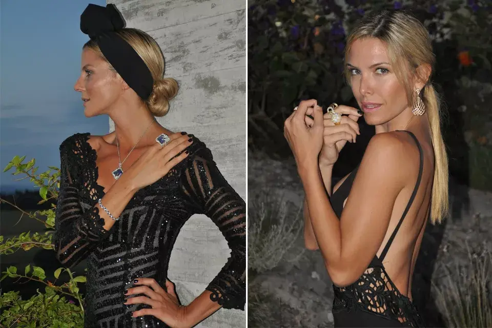 Jimena Buttilengo y Sofía Zámolo estuvieron en la presentación de joyas de Rubí Rubí en el Hotel Fasano de Punta del Este. ¡Dos diosas!