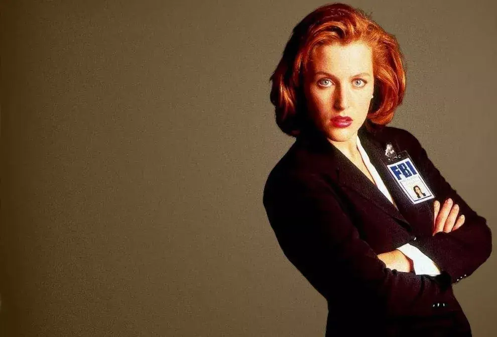 Gillian Anderson como Dana Scully