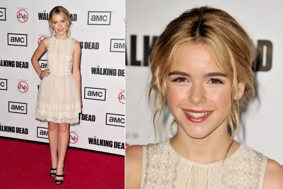 Este look romántico le quedaba genial. Lo usó para asistir a la premiere de The Walking Dead en 2012