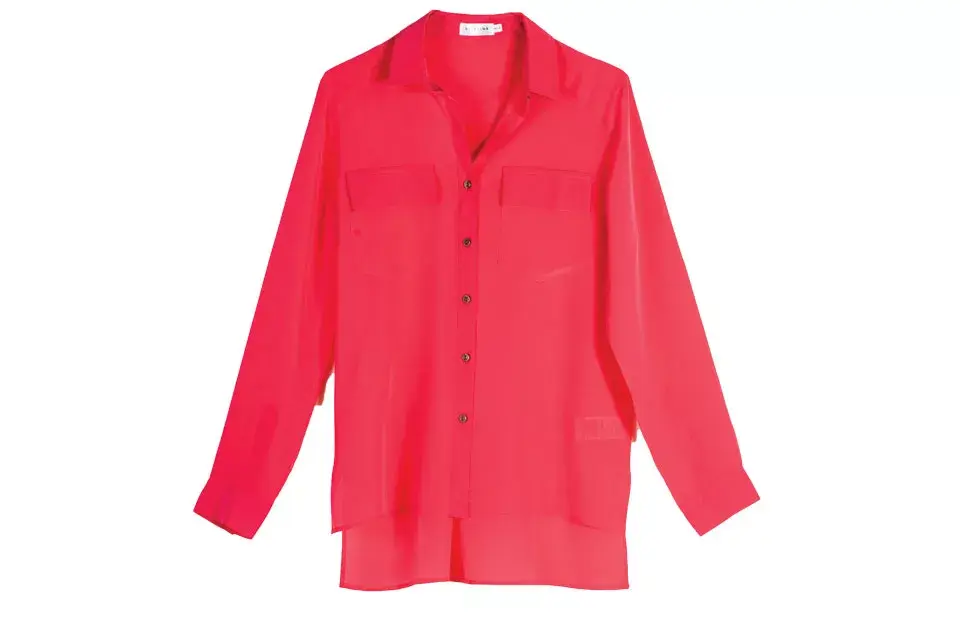 Camisa de seda (Vitamina, $958)