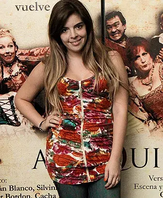 Dalma Maradona también optó por el teatro veraniego. 