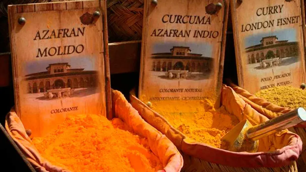 La cúrcuma puede venderse a granel, al igual que otras especias