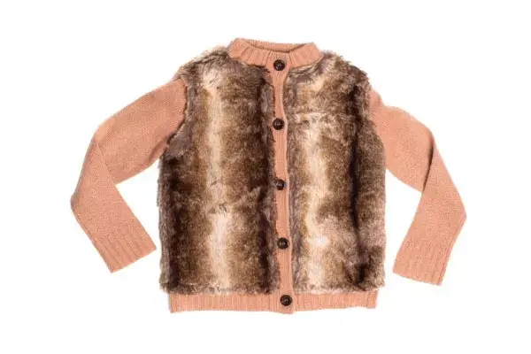 Saco de lana y piel (Little Akiabara, $473)