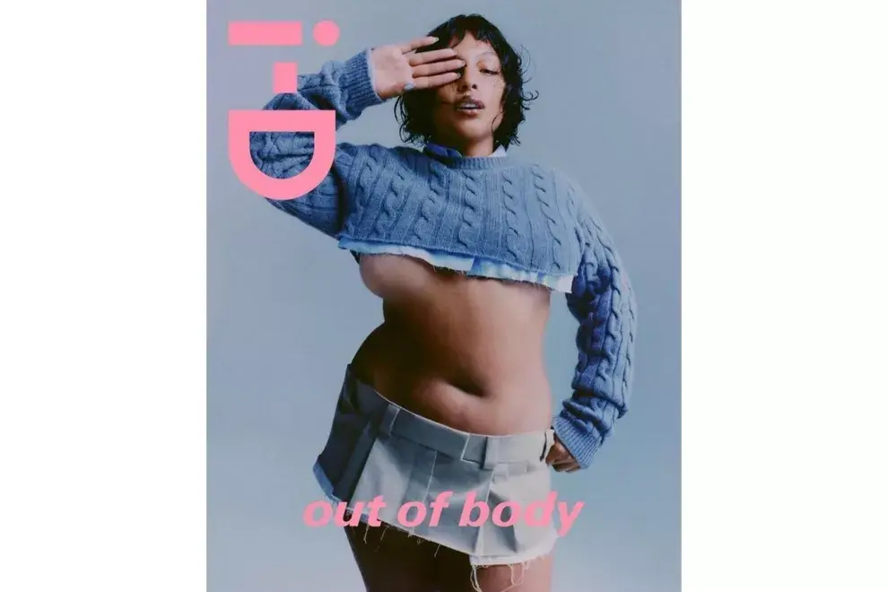 Portada de la revista i-D