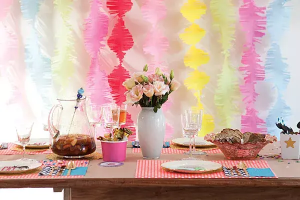 Así como la ves, ¡esta mesa no es un decorado! Acá almorzamos y chusmeamos