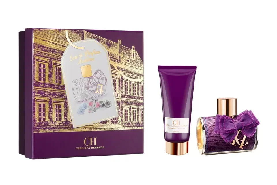 Cofre Carolina Herrera: Perfume CH Sublime 80 ml ML y Body Lotion 100ml, $1185