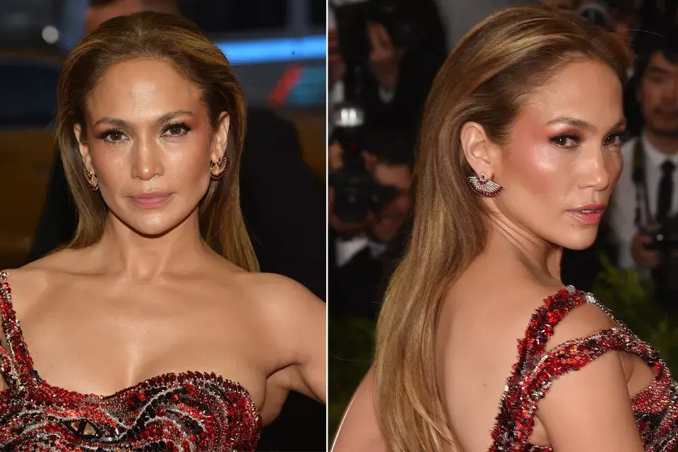 Jennifer López nos defraudó con su peinado conservador y un maquillaje que la hacía parecer más vieja y... ¡como si hubiera llorado! Un desacierto total