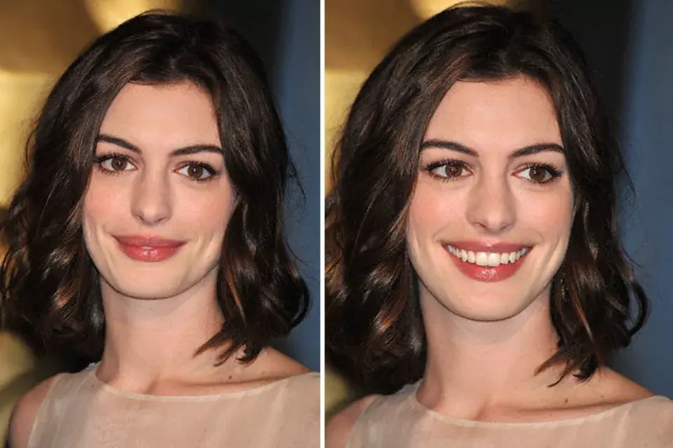 Anne Hathaway tieneun pelo espectacular y todo le queda bien. Este corte con movimiento que tenía en 2009 es uno de nuestros preferidos