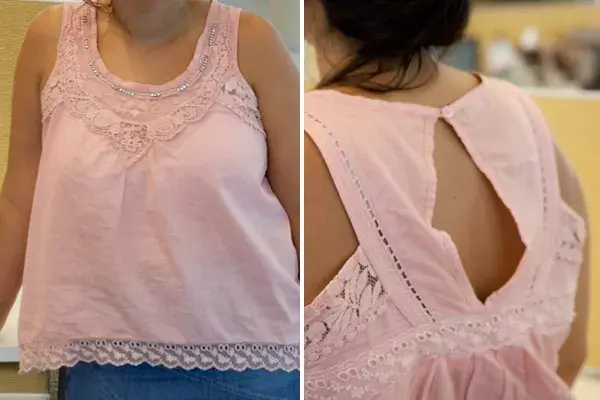 ¡Mirá qué divinos los detalles de esta blusa!