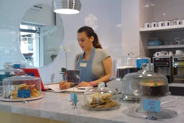 Un licuado original en el barrio de Villa Crespo, que podés acompañar con una rica pastelería