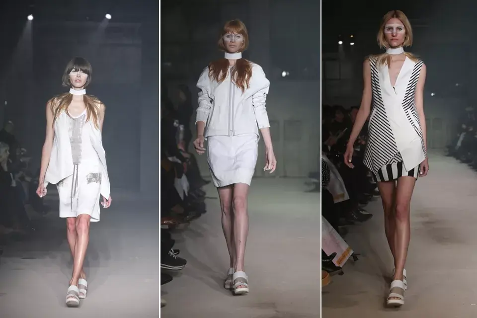 Los colores elegidos por la diseñadora son el negro, el blanco y los tonos pasteles