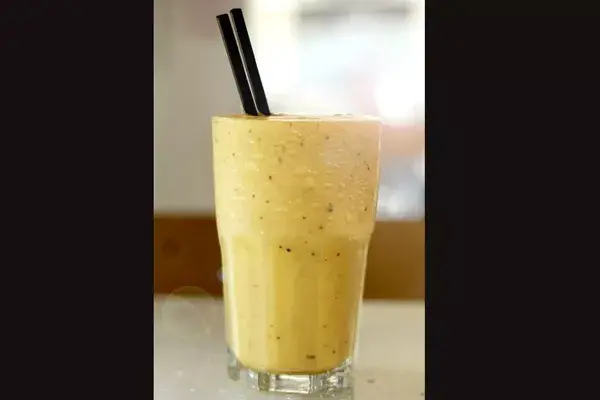 Un licuado original en el barrio de Villa Crespo, que podés acompañar con una rica pastelería