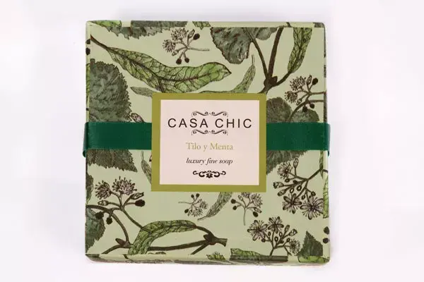 Para las amantes de los objetos perfumados: caja de jabones, Casa Chic, por $95