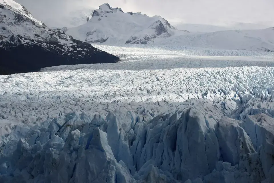 Vista del Glaciar Perito Moreno en todo su esplendor