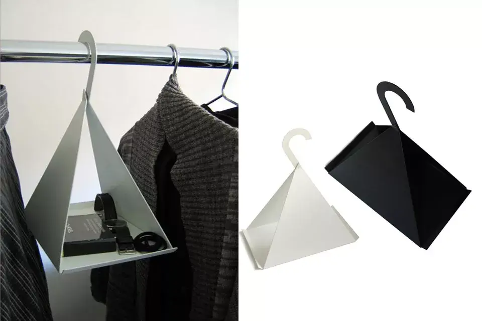 Perchas portaobjetos, ideales para guardar celulares, billeteras y cinturones, entre otras cosas; ¡Muy bueno!