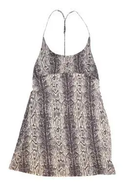Una variante del animal print para espaldas perfectas (kosiuko, $428)