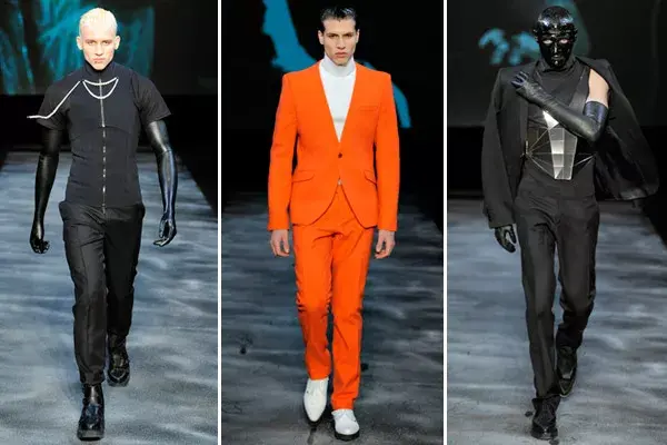 Trajes de la firma Mugler... Nosotras nos quedamos con el naranja. ¿Y ustedes?