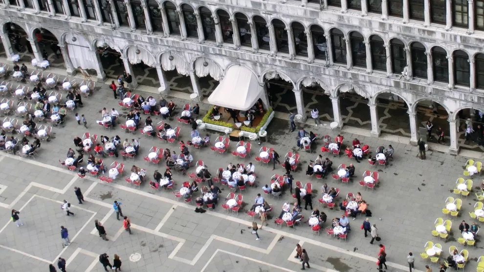El Quadri, en Piazza San Marco