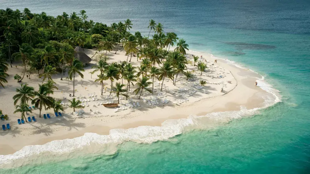 Cayo Levantado, con sus playas idílicas