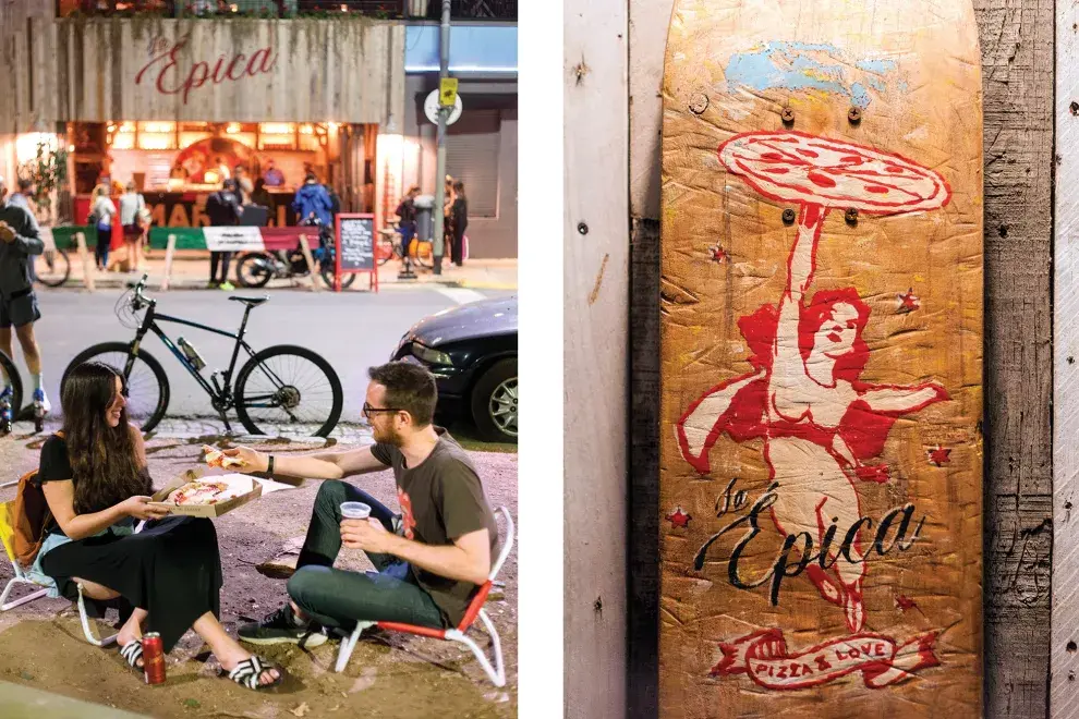 Los dueños de La Épica tienen16 y 19 años. 