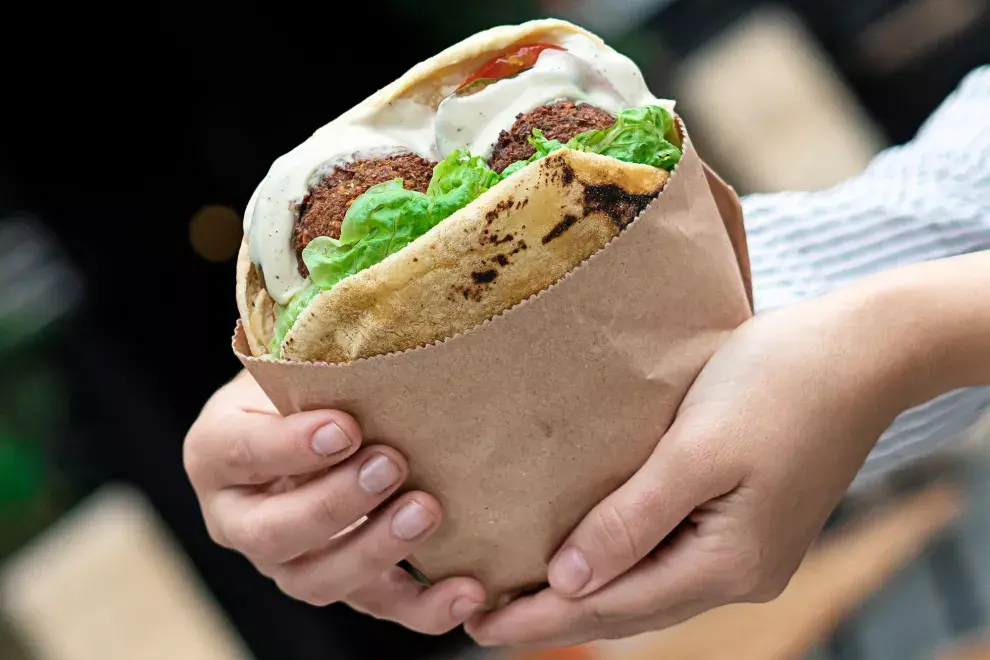 El falafel de Fayer.