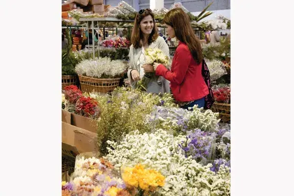 El mercado de Barracas es EL lugar donde vas a encontrar todas las flores