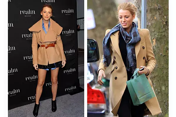 Dos versiones de abrigos para Blake Lively; ¿cuál te gusta más?