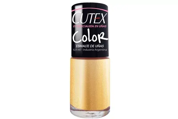 Esmalte Cutex, color Arena y Sol, $10