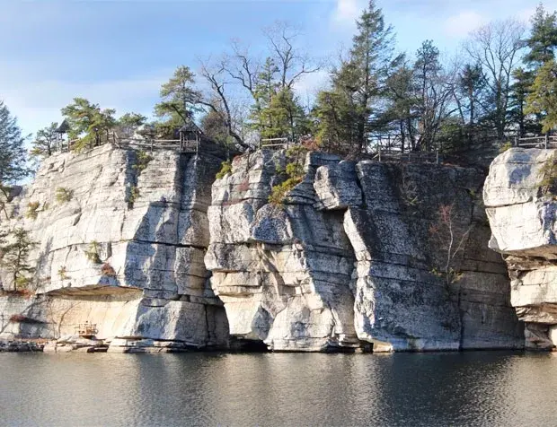 En la reserva Mohonk