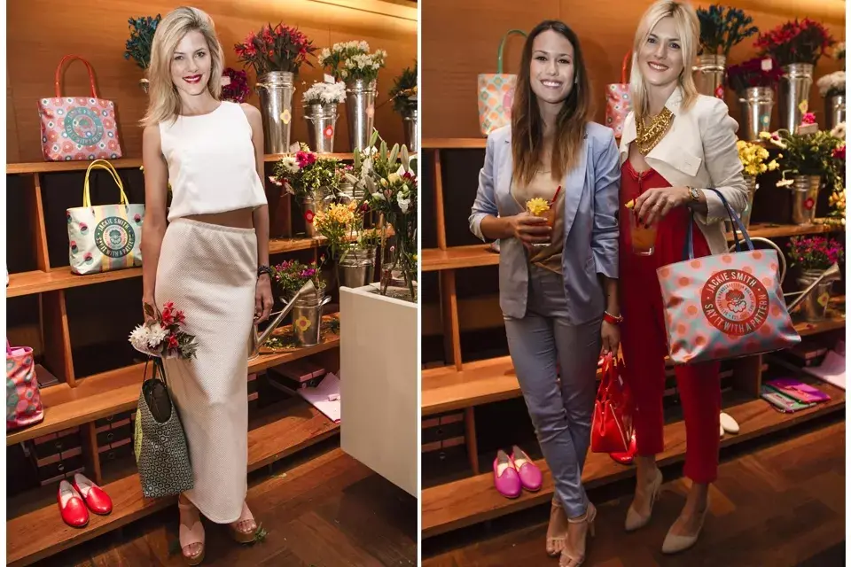 Divinas, Jimena Buttilengo, Luli Fernández y Pía Slapka también fueron a conocer la colección y se vistieron con colores alegres ¡y mucho glamour!