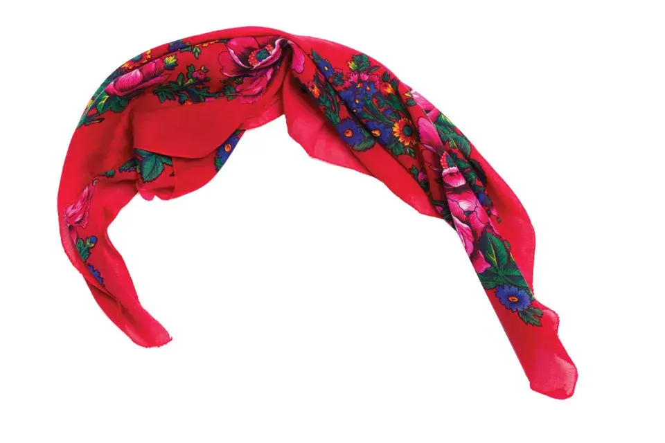 Pañuelo estampado (Casiopea, $120)