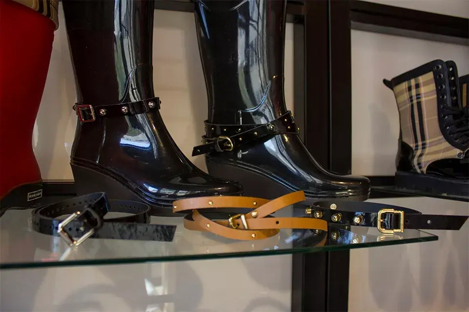 Las botas de lluvia también se pueden personalizar