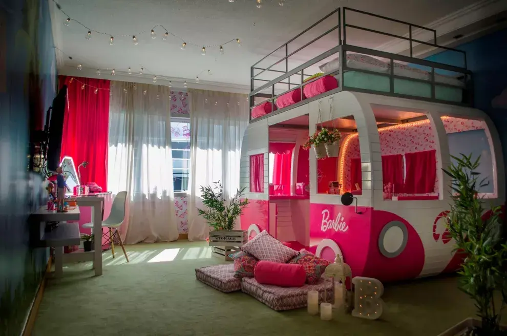 Se inauguró una habitación temática en el Hilton que invita a un glamping