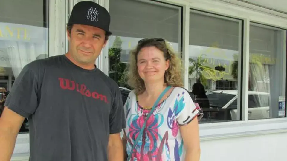 Cedric y su esposa vinieron desde Francia a pasar unas vacaciones en Miami. No sabían que se habían detectado casos del virus zika en el barrio de Wynwood