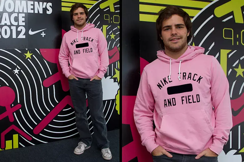 Peter Lanzani despertó los suspiros de las chicas durante la Nike Women Race; ¿te va su onda?