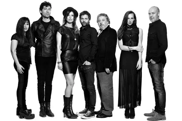 Fabiana Barreda, Gonzalo Aloras, Sol Storni, Nicolás Pauls, Andrés Waissman, Cata Spinetta y Gaby Rocca en Hopening