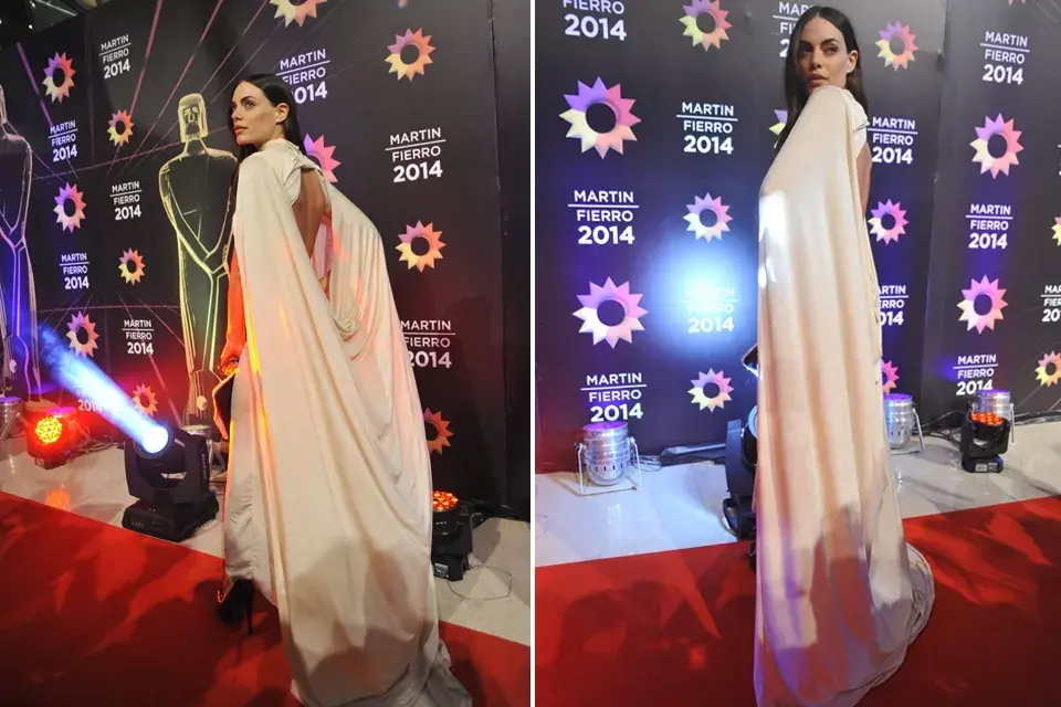 Emilia Attias con un exótico diseño de Blackmamba ¿Te gusta?