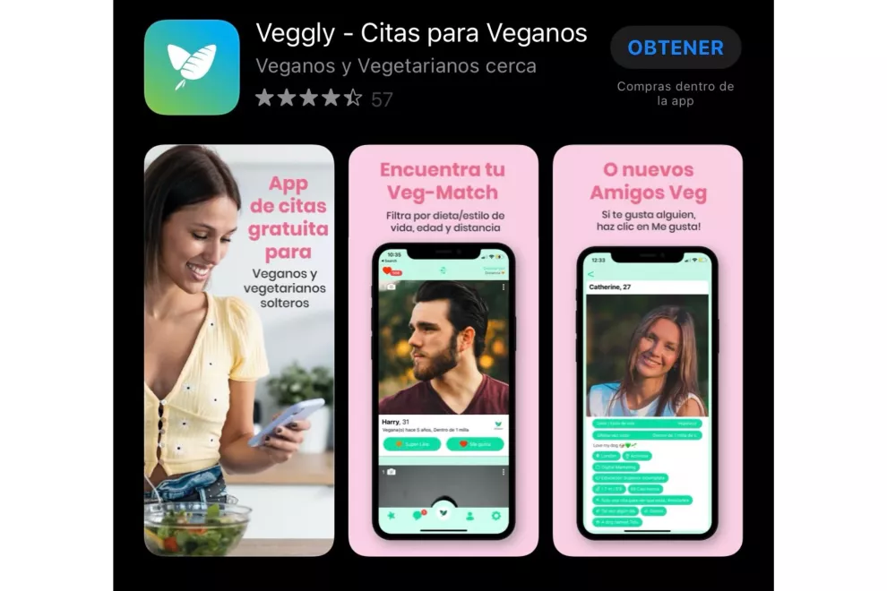 Veggly - Aplicaciones para citas