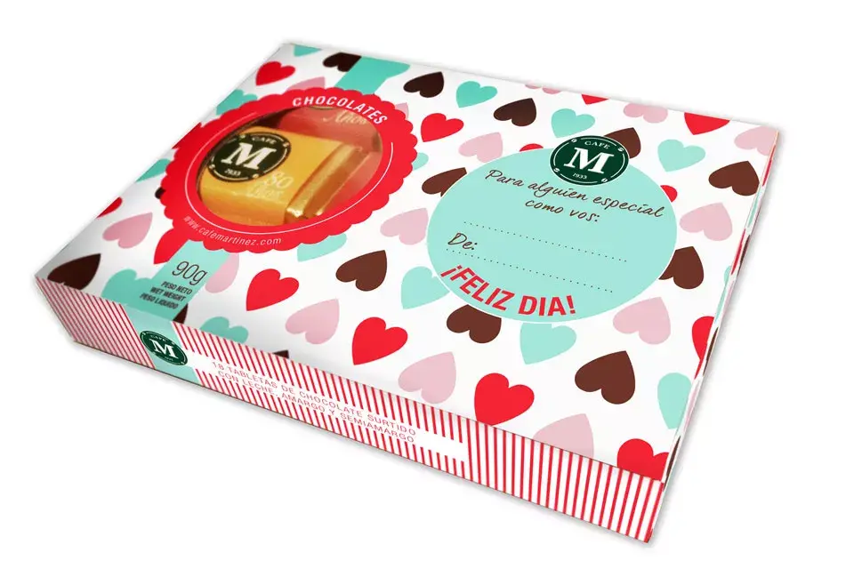 Caja de chocolates (Café Martinez, $48)
