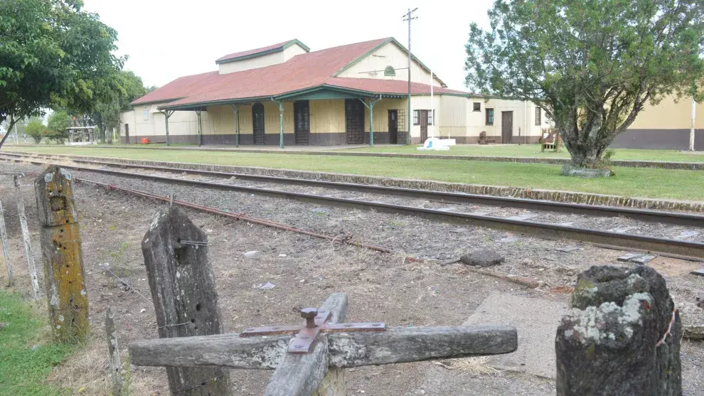 La antigua estación de tren de Villa Clara