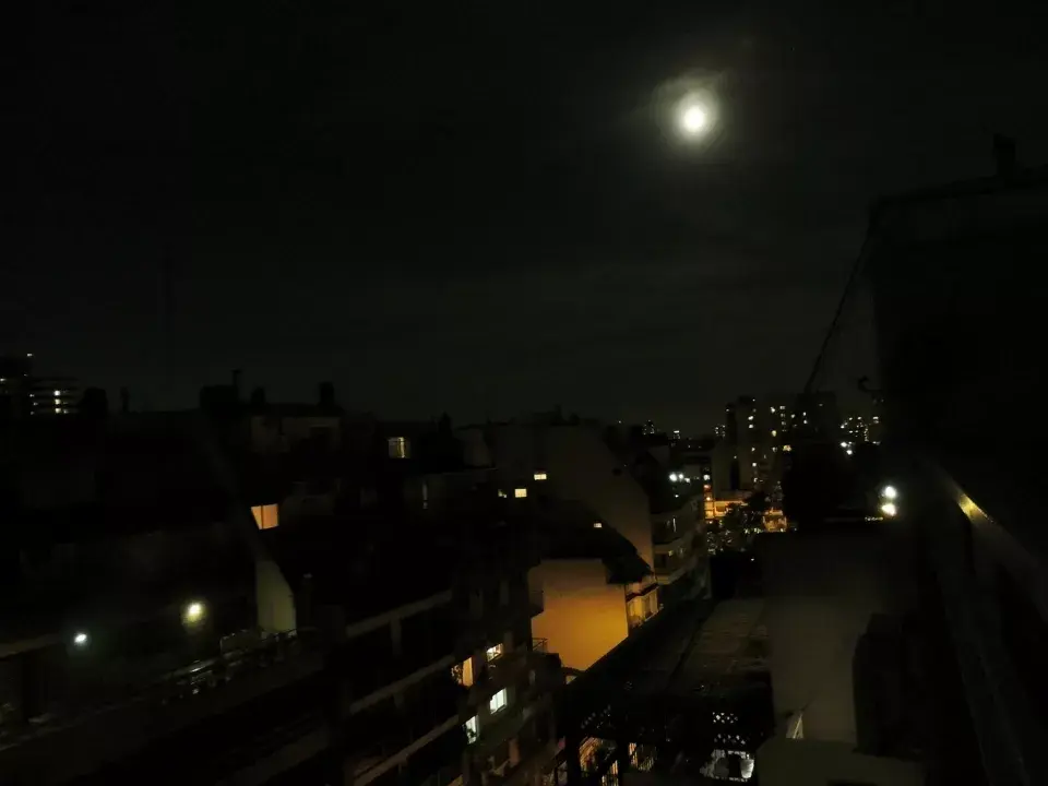 Terminé post y fui a buscar la ropa a la terraza